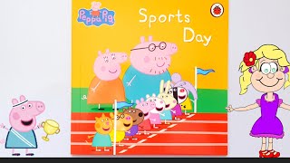 Read Aloud Sports Day Peppa Pig  Read Aloud Story Time storytimewithgitte [upl. by Thinia812]