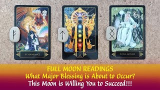 Full Moon Tarot Readings🌛The Energy of this Moon Will Help You to Succeed Stunning Readings🌛 [upl. by Ttekcirc]