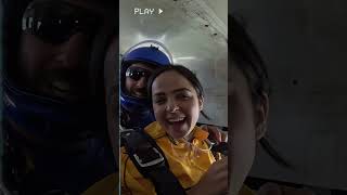 Skydiving in Spain🪂🥰 bucketlist trendingshorts skydiving palaksindhwani [upl. by Annil]