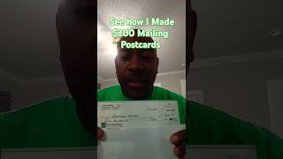 How I Made 200 Mailing Postcards from Home money fyp mailboxmoney [upl. by Afesoj480]