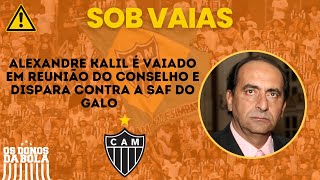 ALEXANDRE KALIL DISPARA CONTRA POSSÍVEL SAF NO GALO [upl. by Eikcuhc]