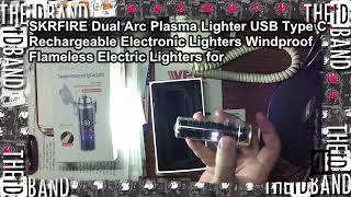 Dual Arc Plasma Lighter USB Type C Rechargeable [upl. by Saturday261]