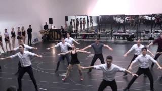 42ND STREET  London rehearsals  quotWith Plenty of Money and Youquot [upl. by Enerak]