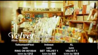 VELVETCINTA BILANG BEGITU OFFICIAL VIDEO [upl. by Atteynek]