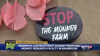 Search for escaped South Carolina monkeys fuels opposition to Bainbridge monkey facility [upl. by Griselda]