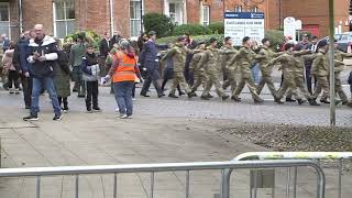 Remembrance Sunday In Basingstoke 10 November 2024 [upl. by Ruttger]