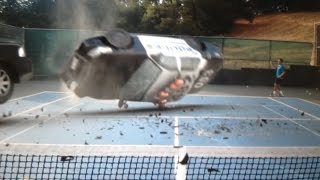 Greatest Tennis Trick Shots on the Planet Trick Shot Tennis [upl. by Llehsor658]