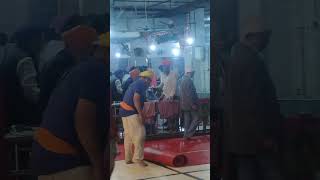 Langar hall walbar Sahib Sri Amritsar Sahibਲੰਗਰ ਹਾਲ ਦਰਬਾਰ ਸਾਹਿਬ ਸ੍ਰੀ ਅੰਮ੍ਰਿਤਸਰ ਸਾਹਿਬ [upl. by Eidnam]