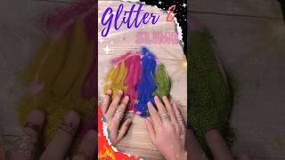 Sparkly Slime Sensation Adding Glitters for the Ultimate Shimmer shorts art [upl. by Mena]