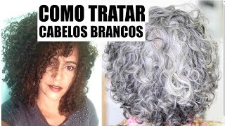 CABELO BRANCO E CACHEADO COMO TRATAR  Eva Mota [upl. by Modeerf]