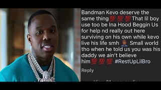 BANDMAN KEVO EXPOSED FOR LEAVING SON BROKE amp NOT BEING IN HIS LIFE😱‼️ [upl. by Eelek]