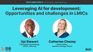 DevexUNGA79 Day 2 7  Leveraging AI for development Opportunities and challenges in LMICs [upl. by Fechter19]