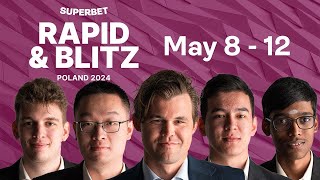 DAY 2 RECAP  Superbet Rapid amp Blitz Poland 2024 GrandChessTour [upl. by Rahab]