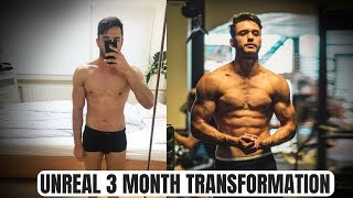 This Is How He Transformed His Body In 12 Weeks [upl. by Aniras]