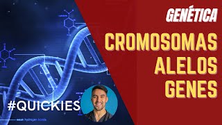 ¡CROMOSOMAS GENES Y ALELOS Genética [upl. by Selec]