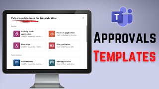 Microsoft Teams A Guide to Using Approval Templates [upl. by Kcirre]