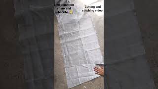 cutting and stitching video lehnga form old saree song [upl. by Suelo]