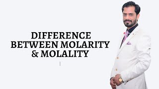 Difference bw Molarity and Molality  Entry Test Based Concepts [upl. by Yila611]