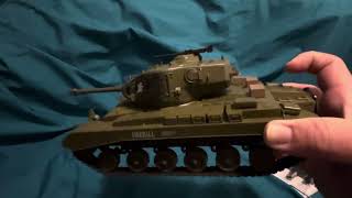 Heng long RC 130th scale M26 Pershing tank [upl. by Mia8]