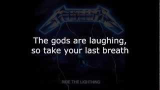 Metallica  Fight Fire With Fire Lyrics HD [upl. by Kevin142]