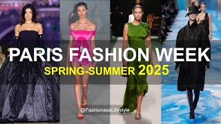 SPRING 2025 🌼 PARIS FASHION WEEK 27 collections fashion trending fashiontrends trendingnow [upl. by Reiss]