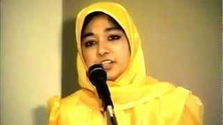 Speech by Dr Aafia Siddiqui on quotWomen Rights in Islamquot Aafia Siddiqui Houston 1991 [upl. by Ginsberg]