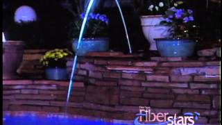 FiberStars LED and Fiber Optically lit Water Features [upl. by Fachan407]