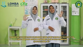 Pemanfaatan Ekstrak Oleoresin Cabe Jamu sebagai Bahan Pengawet AlamiFauziyah Rifda DavinaLS [upl. by Pallaten]