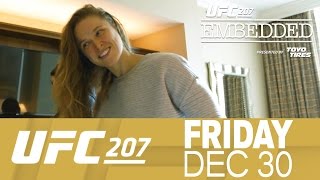 UFC 207 Embedded Vlog Series  Episode 5 [upl. by Yelahc]