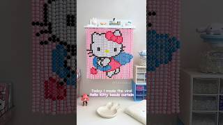 I made this Hello Kitty Curtains Beads [upl. by Annabel]