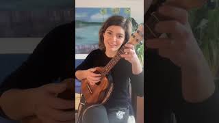 Fingerpicking Übung Zupfen auf Ukulele 34Takt Variante Nr 3 [upl. by Rhoades412]