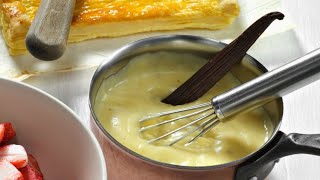 Recette  Crème patissière pour tarte [upl. by Nodab]