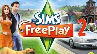 The Sims FreePlay Lets Play Part 2  Tutorials amp Chinese New Year [upl. by Egdirdle]