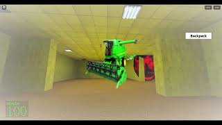 i got killed by burner john degree t610i combine harvester in nicohome nextbot test [upl. by Meletius]