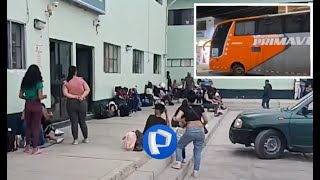 Tumbes intervienen bus con 50 migrantes indocumentados que se dirigían a Lima [upl. by Assyn748]