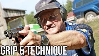 How to shoot a Pistol with world champion shooter Jerry Miculek [upl. by Engis]