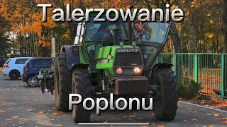 🔥 Oporowe Talerzowanie Poplonu 🔥  Deutz Fahr DX140 X Tolmet ASTAT 300 🔥 [upl. by Lane]