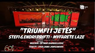 Endri amp Stefi Prifti  Myfarete Laze quotTriumfi i jetësquot Fest60 Nata e dytë [upl. by East300]