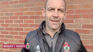 Manager Interview  Guilsfield vs CPD Bae Colwyn  22nd October 2022 [upl. by Urbai]