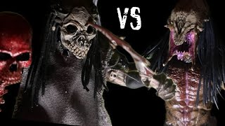 【Stop Motion】FERAL PREDATOR VS SHAMAN PREDATOR PART1【NECA】 [upl. by Mateya821]