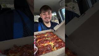 Trying A 800 Pizza From A Car Dealership‼️😳 shorts [upl. by Ahtamat]