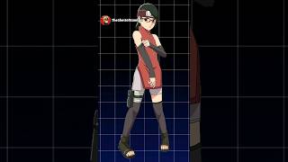 Sarada awakens her Mangekyou sharingan shorts naruto [upl. by Stryker27]