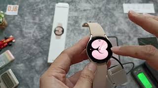 Unboxing amp First Review Samsung Galaxy Watch 4 40mm [upl. by Procto319]