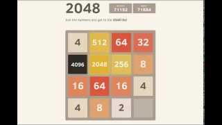 Impressive  full 2048 game to 71k with 4096 tile [upl. by Gibeon]