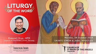 Liturgy of the Word  We matter  Friar Esmond Chua  28 October 2024 [upl. by Bearce]