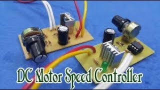 SPEED CONTROL OF DC MOTOR 24V10A USING PIC16F877A AND BUCK CONVERTER [upl. by Littlejohn]