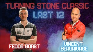 Fedor Gorst  Vincent Beaurivage  TURNING STONE 2024  LAST 12 [upl. by Kahler]