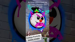 PRESENTES DE NATAL CHALÉ FORTNITE DIA 16  ITENS LOJA FORTNITE USE CÓDIGO JEANLION80 shorts [upl. by Diamante655]