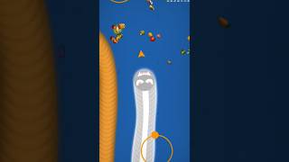 Wormszone Magic🐍 Game play Short snack worms youtubeshort slitheriowormatiogames [upl. by Kopans]