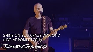 David Gilmour  Shine On You Crazy Diamond Live At Pompeii [upl. by Nauqahs]